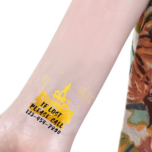 kullder 30pcs Custom Final Fiesta Bachelorette Tattoos Unicorn Halloween Temporary Tattoos Personalized Decorations For Adults For Girls For Boys Fiesta Unicorn Halloween Party (IF LOST-KIDS)