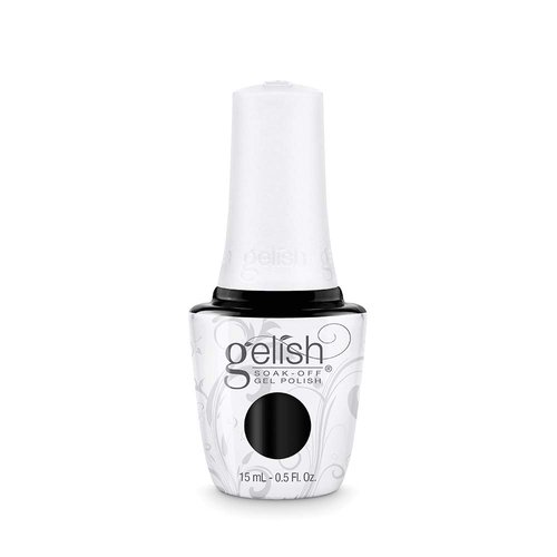 Gelish Black Shadow Soak-Off Gel Polish, Black Gel Nail Polish, Black Gel Nail Colors, Black Nail Polish, 5 ounce