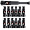 Juephe Plastic Pirate Telescopes Bulk Kids Pirate Party Supplies Mini Pirate Spyglass for Pirate Birthday Party Toys Halloween Treasure Hunt Pretend Play (36)