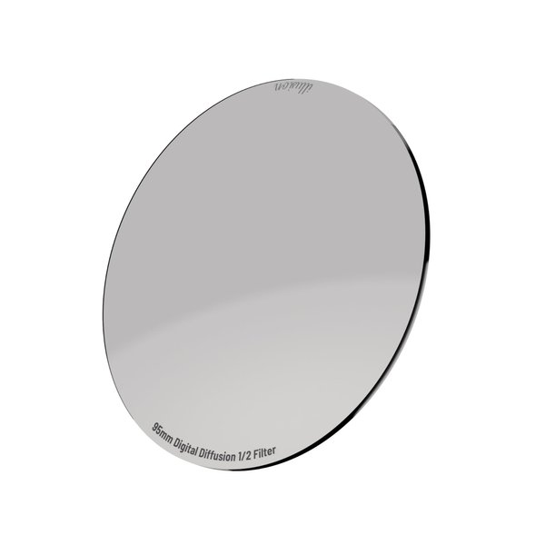 Tilta Illusion 95mm Digital Diffusion Filter | Image Softening | Cinematic Effect | Lens Protection | Compatible with Tilta Mirage Matte Box | Lighter/Thinner | TF-95-DD12 (Diffusion 1/2)
