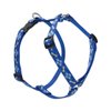 LupinePet Originals 3/4" Dapper Dog 14-24" Adjustable Roman Dog Harness for Medium Dogs