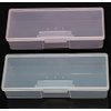 Nicedmm 2 Pcs Empty Multifunctional Rectangular Storage Box - Nail Jewelry Storage Box Polished Manicure Toolbox