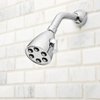 Speakman S-2252 Signature Icon Anystream Adjustable High Pressure Shower Head-1.75 GPM Solid Brass Replacement Bathroom Showerhead, Polished Chrome, 2.5