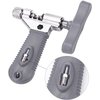 QKURT Bike Chain Splitter + 3 Pairs Bicycle Missing Link, Universal Bike Chain Cutter Breaker Tool With Chain Hook for 7 8 9 10 Speed Bicycle Chain Link Repair Removal/Install - Reusable Bicycle Tools