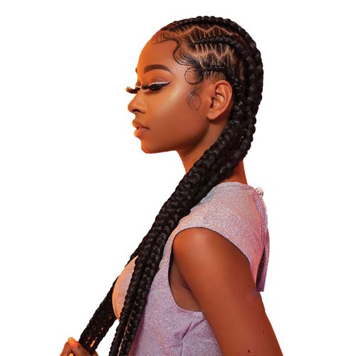 Sensationnel X-pression Prestretched Braiding Hair - Kanekalon Flame Retardant Smooth Yaki Braid Hair Extension 3X 58 Inch (Color:M4/27/613)