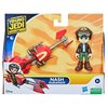 Star Wars: Young Jedi Adventures Nash Durango Figure & Speeder Bike, 4-Inch Scale Action Figures & Vehicles, Toys, Preschool Toys for 3 Year Old Boys & Girls