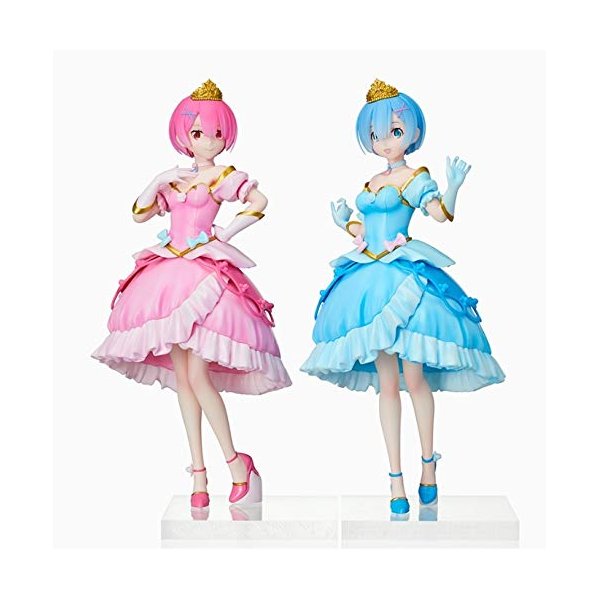 Taito Re: Zero -Starting Life in Another World Pretty Princess Rem and Ram Figure