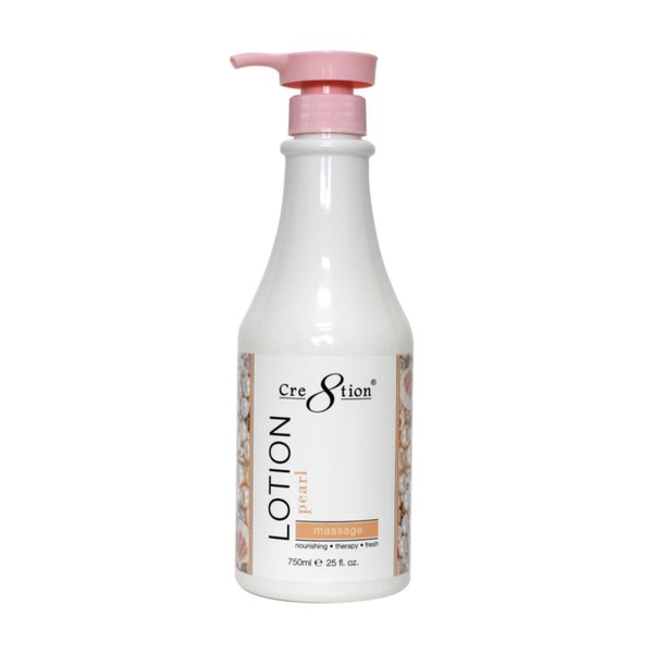 Treasure4Nails Corp Cre8tion Vitamin C Spa Hand & Body Lotion with Pearl - Skin Nourishing Lotion for Men and Women | Moisturizer for Dryness and Flaking (Made in Korea) - 750 ml (25 fl. oz)
