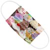 Popfunk Cupcakes 1-Ply Reusable Face Mask Covering, Unisex