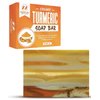 Organic Turmeric Soap Bar | Pure Natural Handcrafted Skincare, Made in USA Face & Body Cleanser with Calendula, Aloe Vera, French Clay | Brightens Skin, Evens Tone, Fades Scars, Sun Damage, Age Spots
