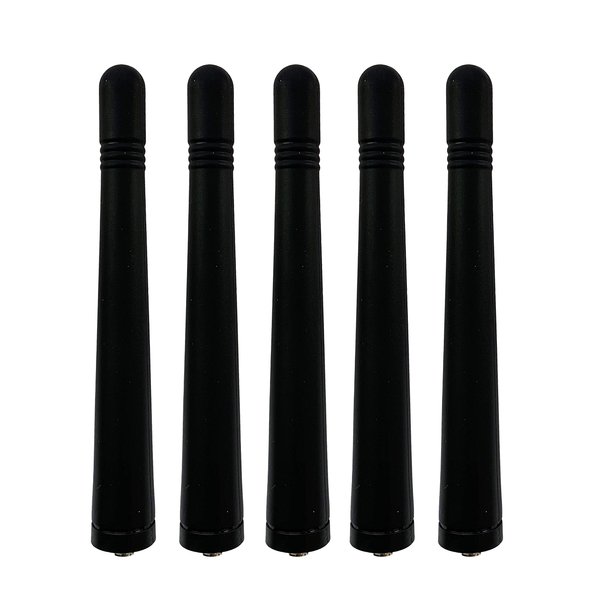 VHF 136-174Mhz Antenna KRA-22 for Kenwood TK-272 TK-280 TK-290 TK-2100 TK-2170 TK-2180 TK-2200 TK-2202 TK-2207 TK-2300 TK-2302 TK-5210 Two-Way Radio (Pack of 5)