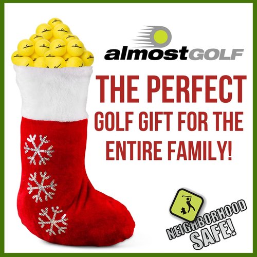 ALMOSTGOLF Limited Flight Practice Foam Golf Balls – Realistic Spin, Trajectory, & Accuracy Training, Pack of 10, Hi-Vis Yellow