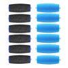 12 Pack Replacement Roller for Amope Pedi, Replacement Head Refills Compatible with Amope Pedi Refills Electronic Perfect Foot File-6 Extra Coarse & 6 Regular Coarse