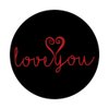 Awayk Love You Pop Phone Grip for Smartphones & Tablets PopSockets Grip and Stand for Phones and Tablets