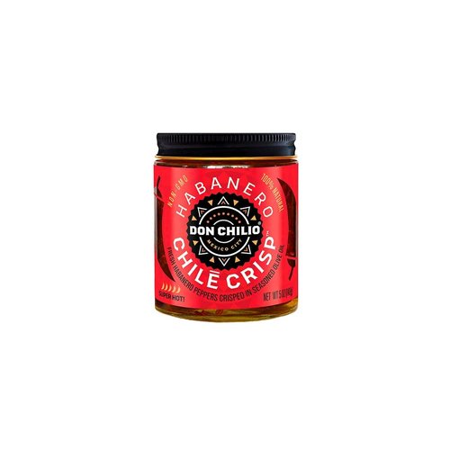 Don Chilio, Sliced Habanero Peppers, Chile Crisp, 5 Oz (Packaging May Vary)