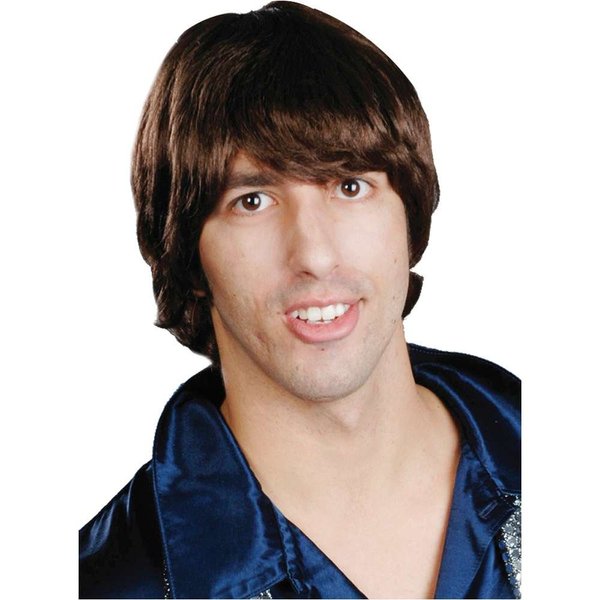 Maxwigs Beatles Paul color Brown - McCartney 60s Beetles Rock P Mop Top Men British Invasion Enigma Peluca Bundle Costume Wig Care Guide