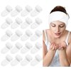 20PCS Facial Spa Headband Head Wrap Terry Cloth Headband for Washing Face Makeup Adjustable Stretch Towel with Magic Tape