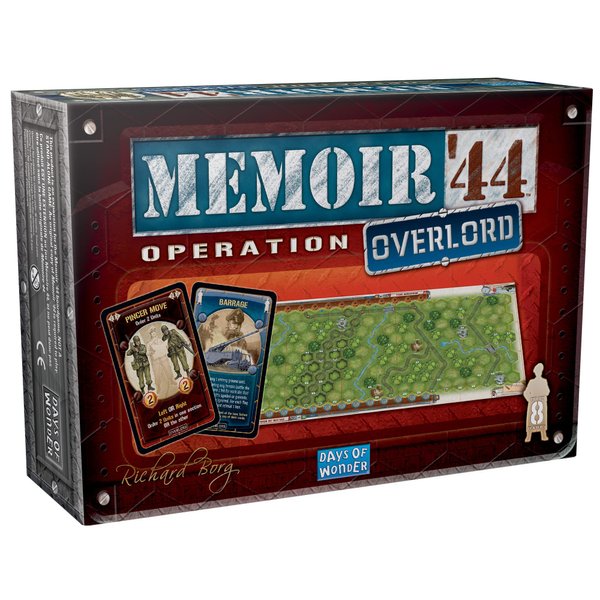 Memoir '44 Operation Overlord Board Game EXPANSION - Command Massive WWII Battles! Strategy Game for Kids & Adults, Ages 8+, 2 Players, 30-60 Minute Playtime, Made by Days of Wonder