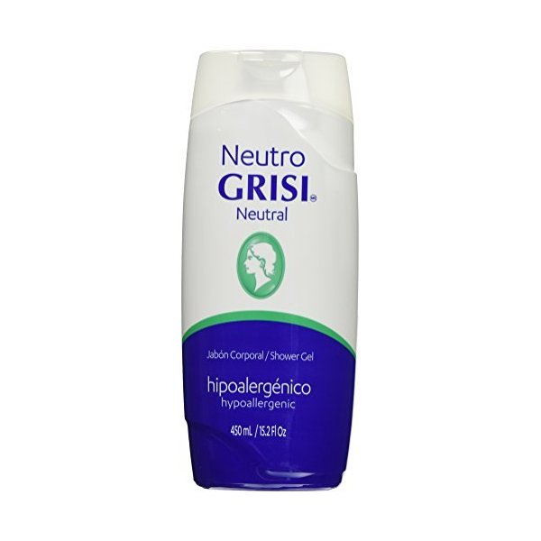 Grisi Neutral shower gel.15.2 fl oz, 15.2 Ounce