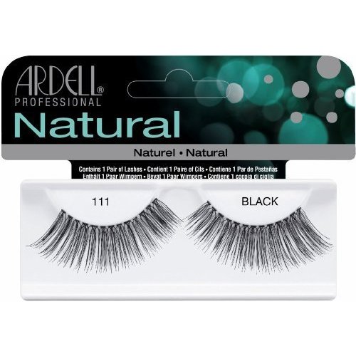 Ardell Fashion Lashes False Eyelashes - #111 Black (Pack of 2)