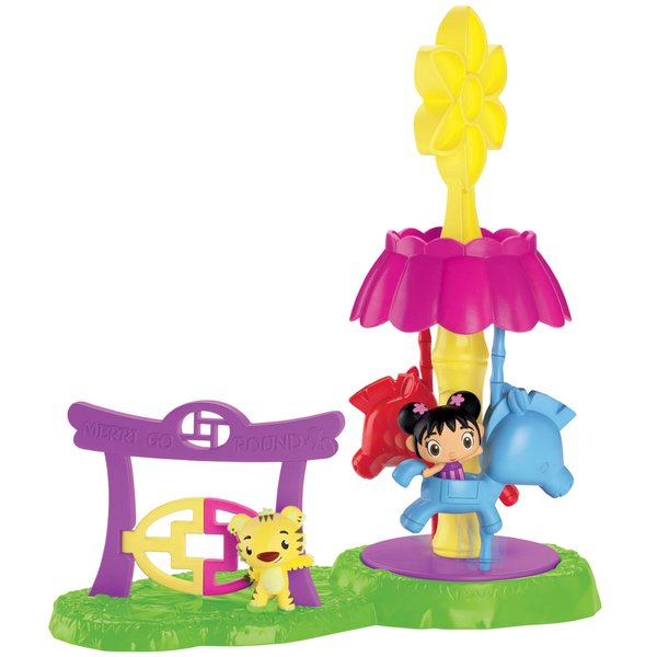 Fisher-Price Kai-LAN Amusement Park: Merry Go Round Playset