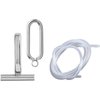 1Pc Silver Brooch Converters Pins Converters Brooch Pendant Converters Copper Material Pin to Pendant Converters for Brooch and Pin, Jewelry Findings