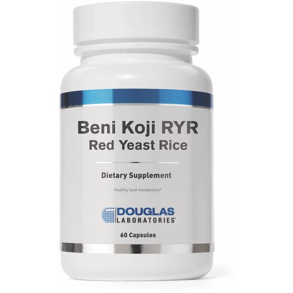 Douglas Laboratories Beni Koji Red Yeast Rice | Fermented Red Rice to Support Healthy Blood Lipid Metabolism* | 60 Capsules