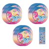 My Little Pony Party Supplies Bundle Pack includes 24 Lunch Paper Plates