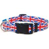 United Kingdom Dog Collar | United Kingdom Flag | Quick-release Buckle | Made in NJ, USA | for Small Dogs