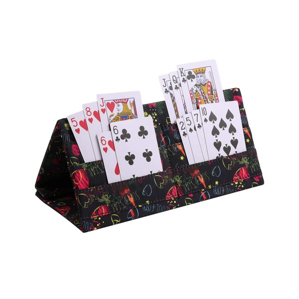 SeptCity Card Holders for Playing Cards, Valentine's Day Gift Hands Free Folding Playing Card Holder for Bingo Canasta