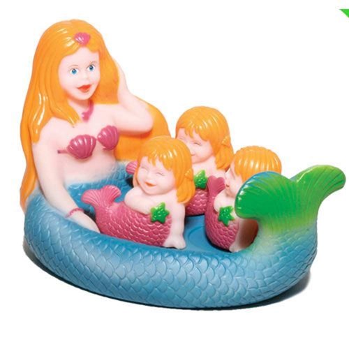 Playmaker Toys ‍ Rubber Mermaid Bathtub Toy Pals Also A Great Pet Dog Chew Toy