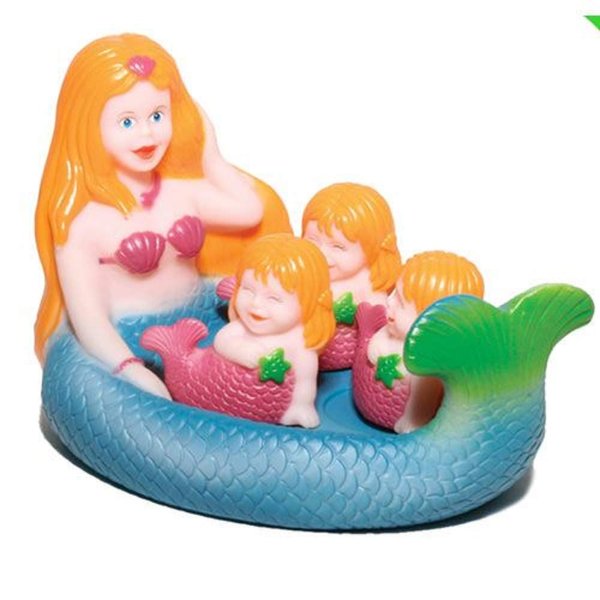 Playmaker Toys ‍ Rubber Mermaid Bathtub Toy Pals Also A Great Pet Dog Chew Toy