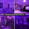 6 Pack BlueX LED MR16 Purple Light Bulb - 6W (50Watt Equivalent) - GU5.3 Bi-Pin Base 12V Purple LED Purple Bulb, Party Decoration, Porch, Home, Holiday Lighting, Decorative Illumination MR16 LED Bulb