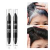 gowwim Root Touch Up, Dark Brown, Instant Root Concealer Stick for Roots and Grays