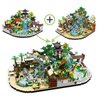 GOTIMON Micro Mini Blocks Animals Zoo Building Blocks,Animal Park Building Blocks Sets, Gift for Adults and Kids （5000PCS）