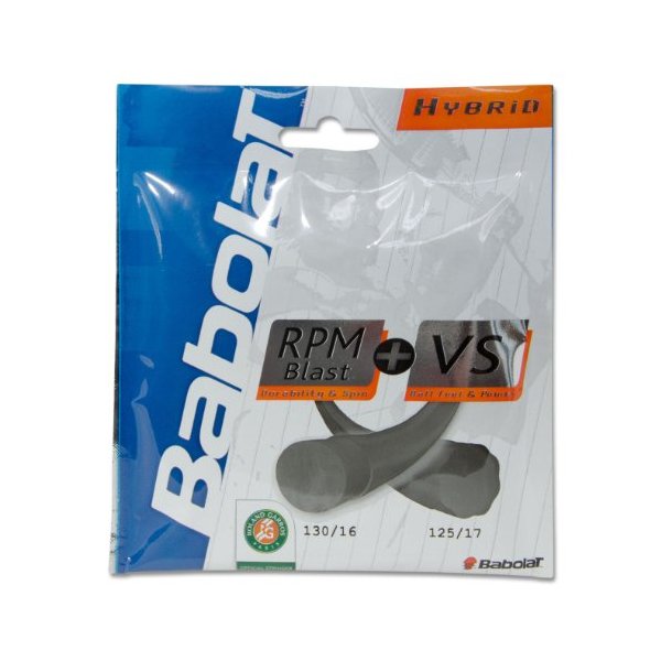 Babolat Combo Pack RPM Blast 17 Plus VS 16 Tennis String