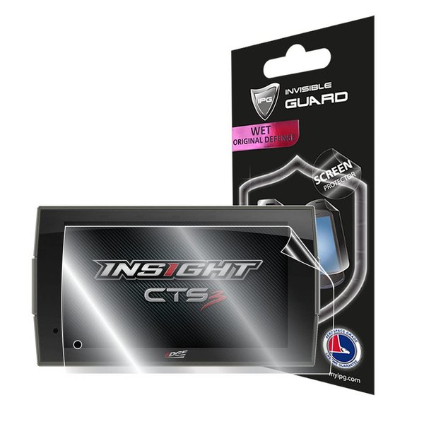 IPG For Edge Insight CTS3 Digital Gauge 5" Display Screen Protector Hydrogel Invisible Touch Screen Sensitive Ultra HD Clear Film Anti Scratch Skin Guard - Smooth/Self-Healing/Bubble -Free Screen for CTS3