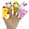 36 PCS Finger Puppets Set Mini Stuffed Animals Finger Puppet for Storytelling Playing Teaching Shows Playtime Schools Birthday Party Gift Favor Supplies