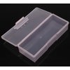 Nicedmm 2 Pcs Empty Multifunctional Rectangular Storage Box - Nail Jewelry Storage Box Polished Manicure Toolbox