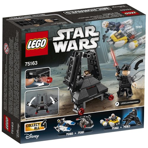 LEGO Star Wars Krennic's Imperial Shuttle Micro Fighter 75163 Building Kit (78 Pieces)
