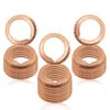 20PCS M12 Copper Oil Drain Plug Gaskets Crush Washer Automotive Parts Replacement for Ford Infiniti Nissan 11026-JA00A