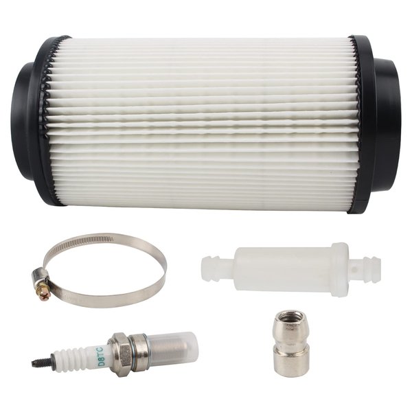 Carbub 7080595 Air filter Replacement for Polaris Sportsman 400 500 550 570 600 700 800 850 Scrambler Magnum ATV Parts with Fuel Filter Spark Plug, 7080595 Air filter