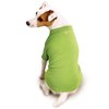 Zack & Zoey Cotton Polo Shirt for Dogs, 12" Small, Parrot Green