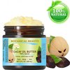 Botanical Beauty CACAY OIL BUTTER Pure Natural Virgin Unrefined RAW 8 Fl. Oz.- 240 ml for FACE SKIN BODY HAIR NAILS Vitamin C Vitamin E