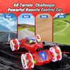 BAIWU Remote Control Stunt car, Gesture Sensing RC Cars,2.4G Drift Hand Controlled RC Twist Cars Offroad 360° Rotation with Lights Music, RC Drift Cars Toy for Boys Girls 6-12 Birthday Gift