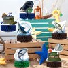 12 Pcs Fishing Decorations Gone Fishing Centerpieces Fish Party Decorations Honeycomb Party Supplies 3D Fishing Table Decor Fishing Birthday Party Supplies for Fathers Day Retirement Baby Shower