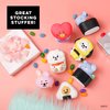 Hamee LINE Friends BT21 Cute Water Filled Squishy (Series 2 - Sushi) [Box Mini Fidget Stuffers Baby Birthday Gift Bag, Party Favors, Basket Filler, Stress Relief Toy] - 1 Pc. (Mystery - Blind Capsule)
