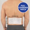 HealthWise Cold Hot Medicated Menthol XL Patch | 5% Menthol | Back and Large Areas | 5.51” x 9.84” | 6-Count | Paraben-Free | Soothes Minor Aches and Pains | Super-Size Relief