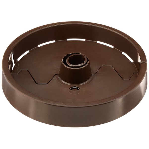 UPSHELF Detachable Umbrella Pole Shelf, Brown