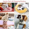 T'CHAQUE Soft Dog Bed Pillows, Ideal Naptime Sleeping Companion for Small Indoor Dogs and Cats, Pet Neck Pillow for Upper Spine Support, Cuddle Snuggle Doggy/Kitten Pillow Training Toy (3 Pack